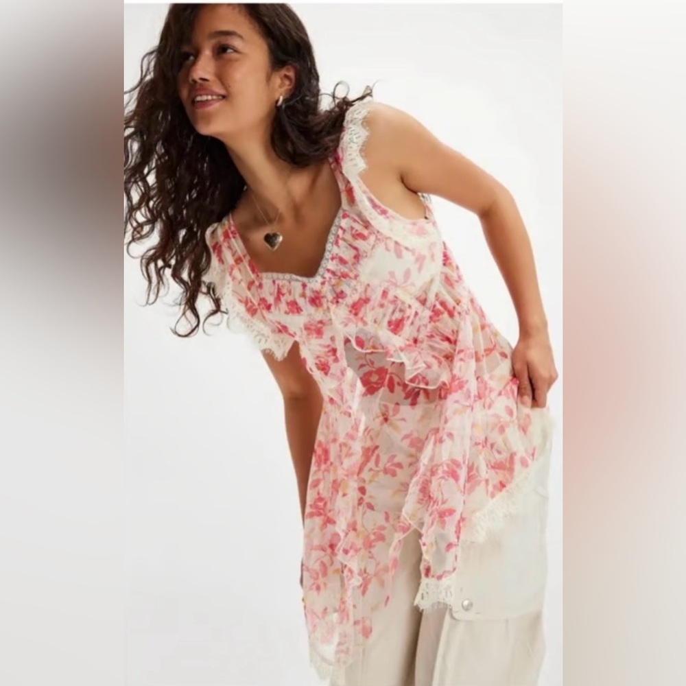 NWOT Free People Ivie Tunic